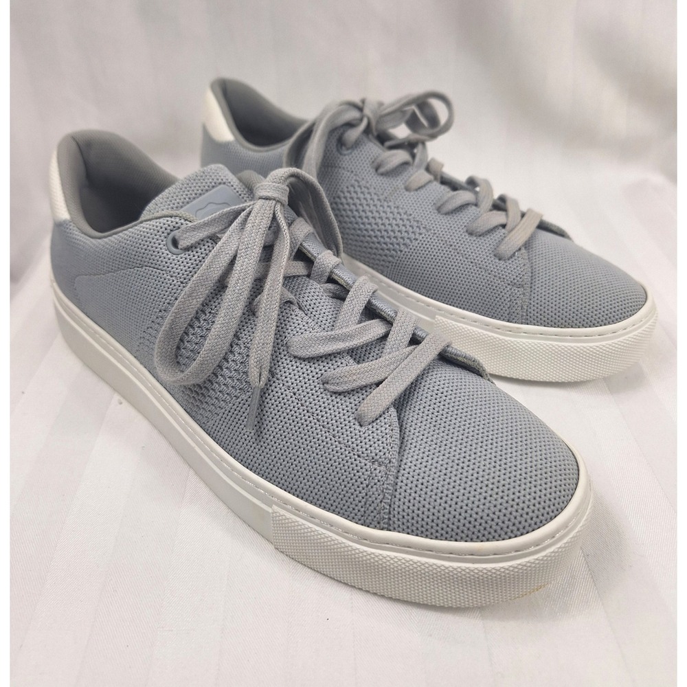 Greats Royale Knit Mens‎ Grey Low Top Sneakers Size 8 Recycled Knit Shoes